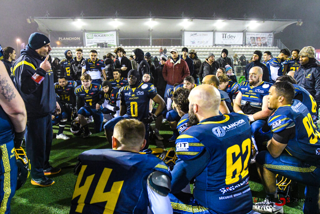 football americain d2 spartaites d’amiens – nighthawks de sartrouvilles kevin devigne gazette sports 5