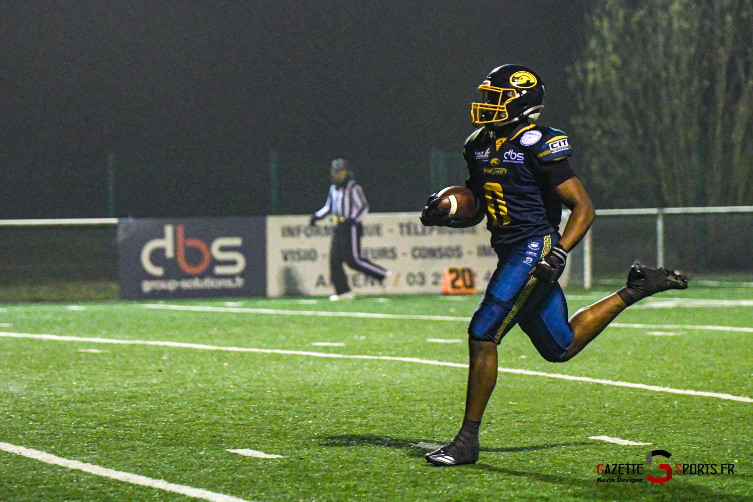 football americain d2 spartaites d’amiens – nighthawks de sartrouvilles kevin devigne gazette sports 55