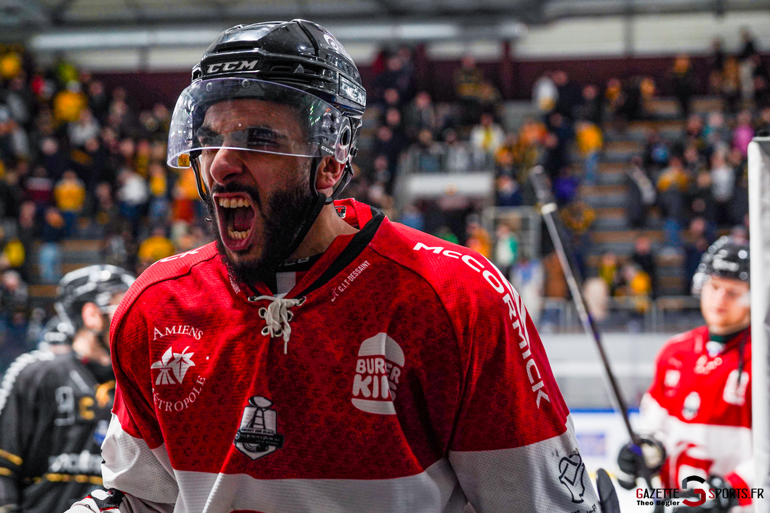 hockey sur glace ligue magnus play offs match 5 dragons rouen gothiques amiens gazette sports théo bégler 086