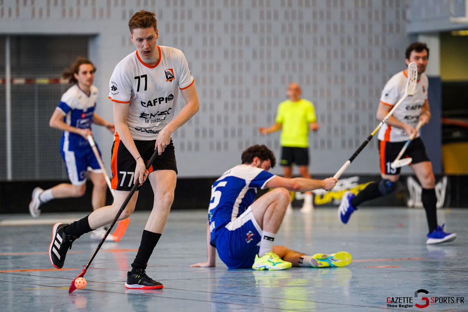 floorball nationale 1 hoplites amiens dragons bisontins besançon gazette sports théo bégler 033