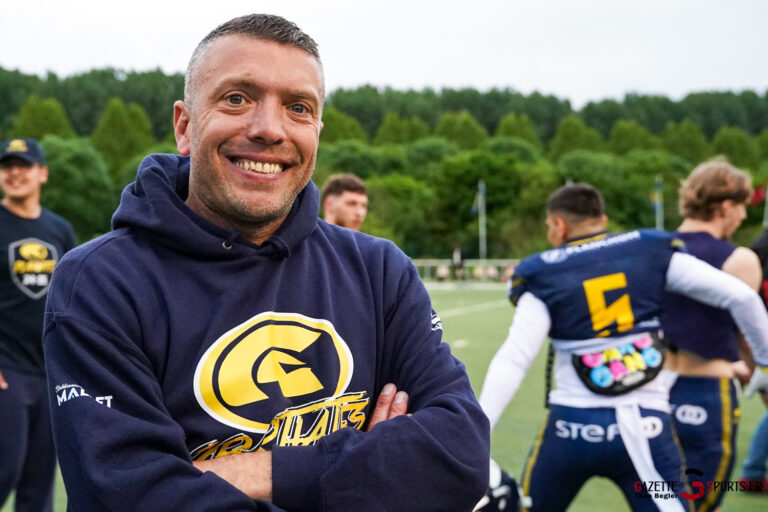 football amércain division 2 demi finale play offs spartiates amiens myrmidons savigny le temple gazette sports théo bégler 061