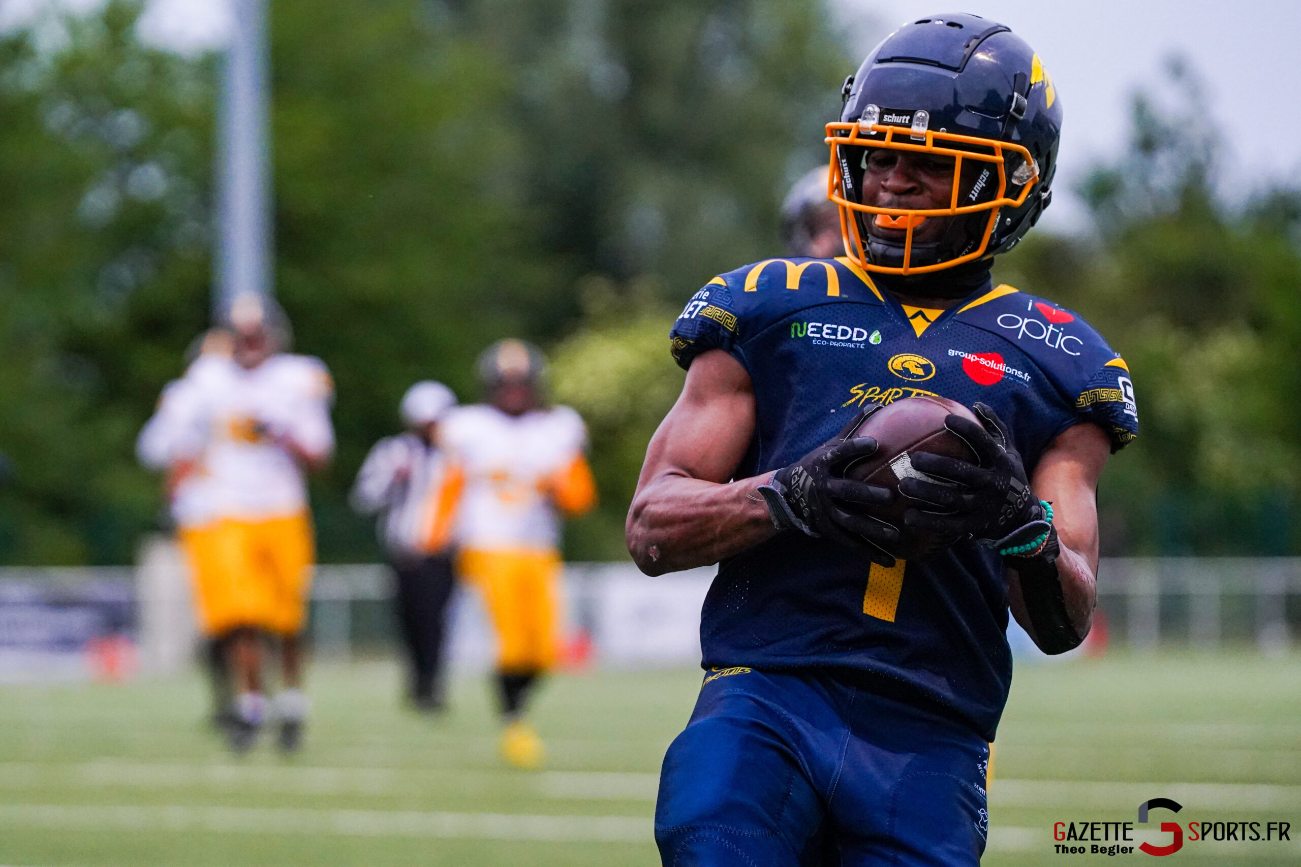 football americain d2 demi finale play offs spartiates myraidons gazette sports théo bégler 03