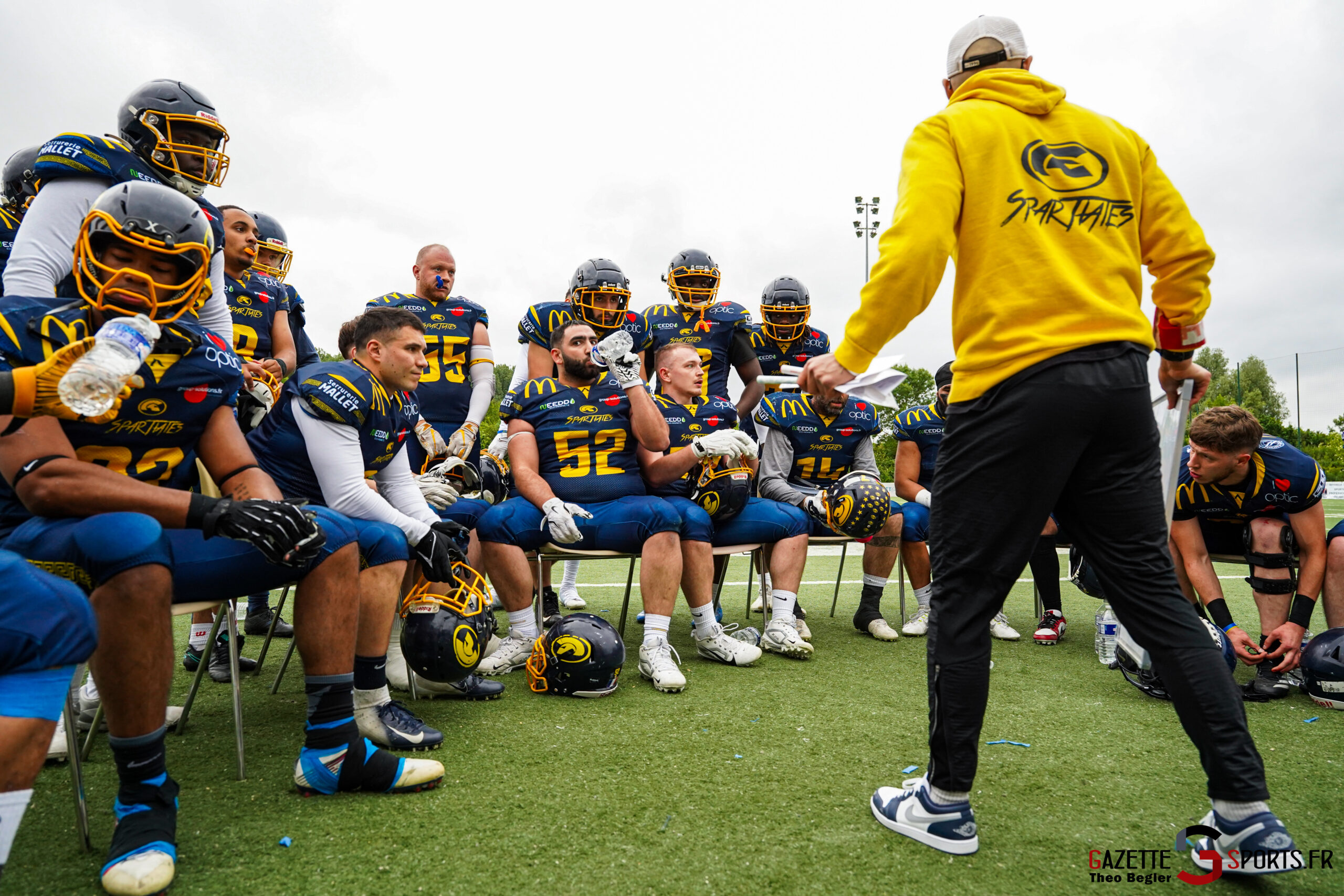 football americain d2 demi finale play offs spartiates myraidons gazette sports théo bégler 09