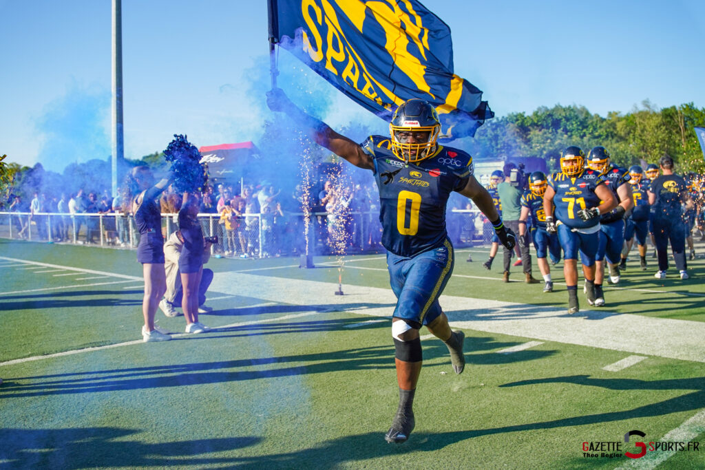 football américain division 2 spartiates amiens fragons paris gazette sports théo bégler 001