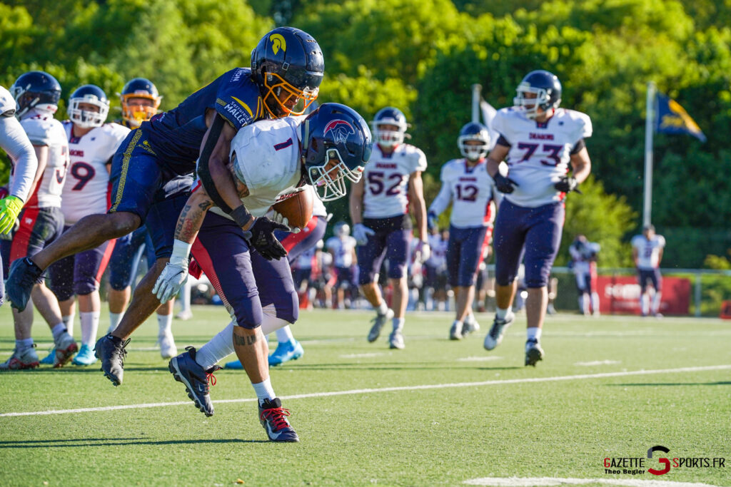 football américain division 2 spartiates amiens fragons paris gazette sports théo bégler 009