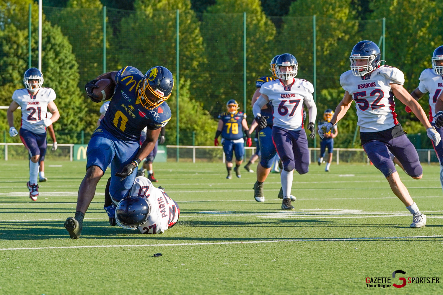football américain division 2 spartiates amiens fragons paris gazette sports théo bégler 015