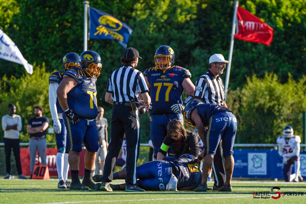 football américain division 2 spartiates amiens fragons paris gazette sports théo bégler 016