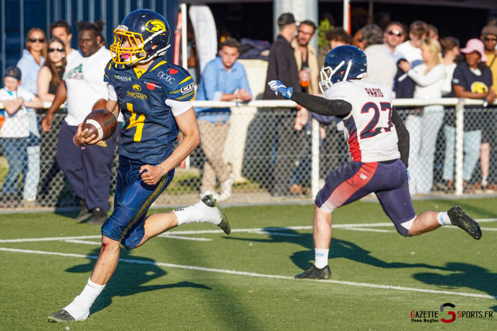 football américain division 2 spartiates amiens fragons paris gazette sports théo bégler 020