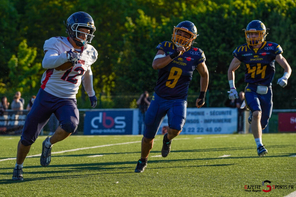 football américain division 2 spartiates amiens fragons paris gazette sports théo bégler 027