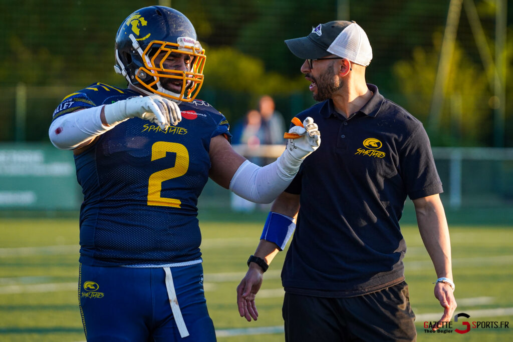 football américain division 2 spartiates amiens fragons paris gazette sports théo bégler 033