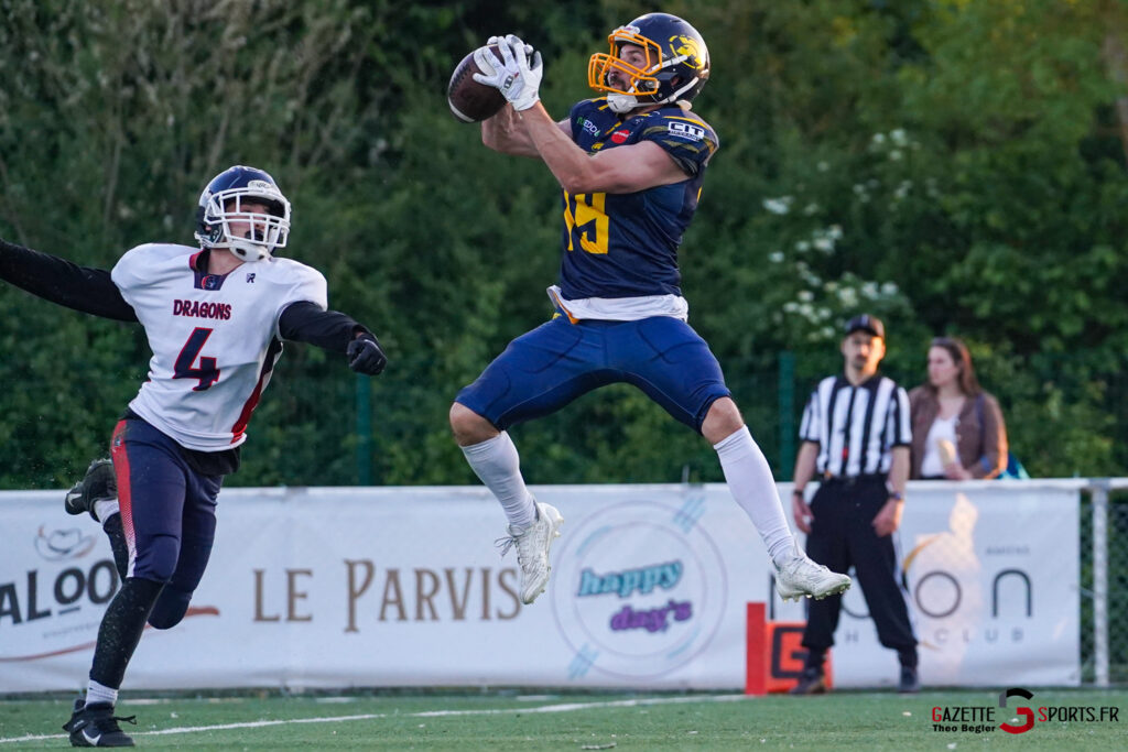 football américain division 2 spartiates amiens fragons paris gazette sports théo bégler 035