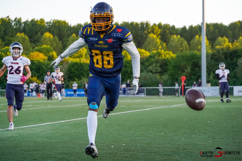 football américain division 2 spartiates amiens fragons paris gazette sports théo bégler 036
