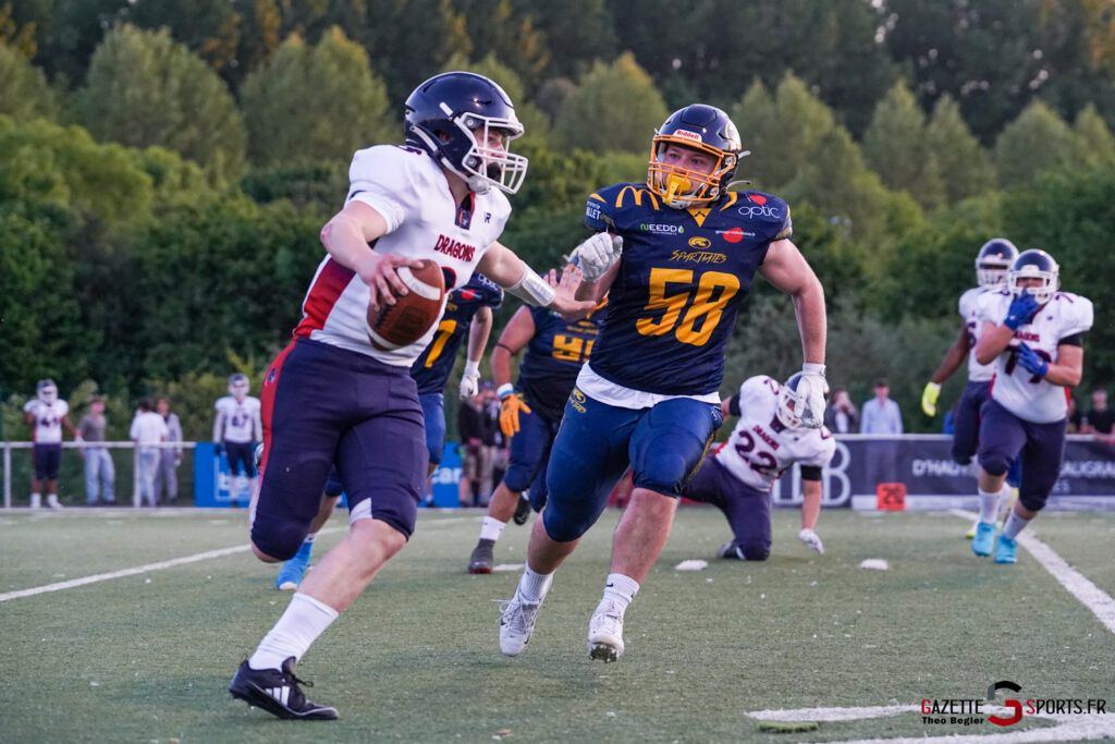 football américain division 2 spartiates amiens fragons paris gazette sports théo bégler 040