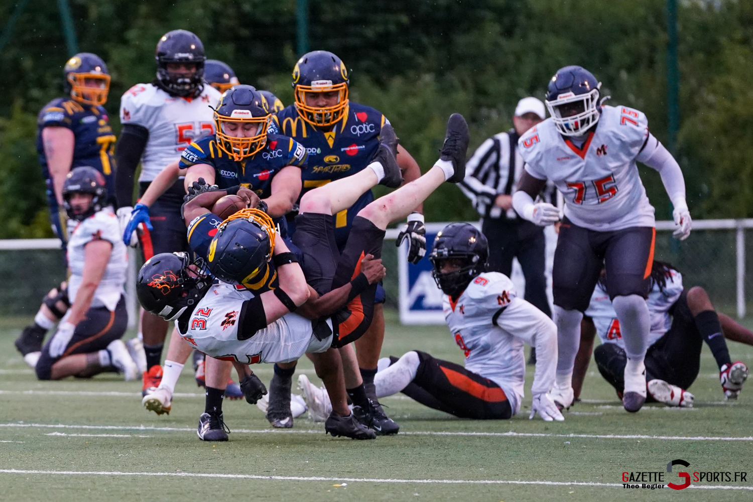 football américain finale division 2 conférence nord spartiates amiens météores fontenay sous bois gazette sports théo bégler 038