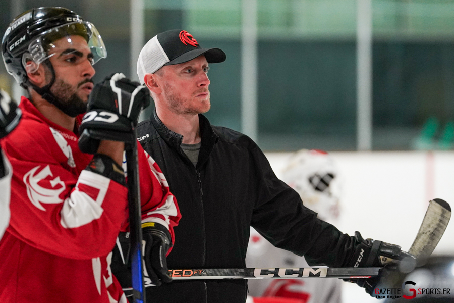 hockey sur glace gothiques amiens entraînement 22 08 25 gazette sports theo begler 023
