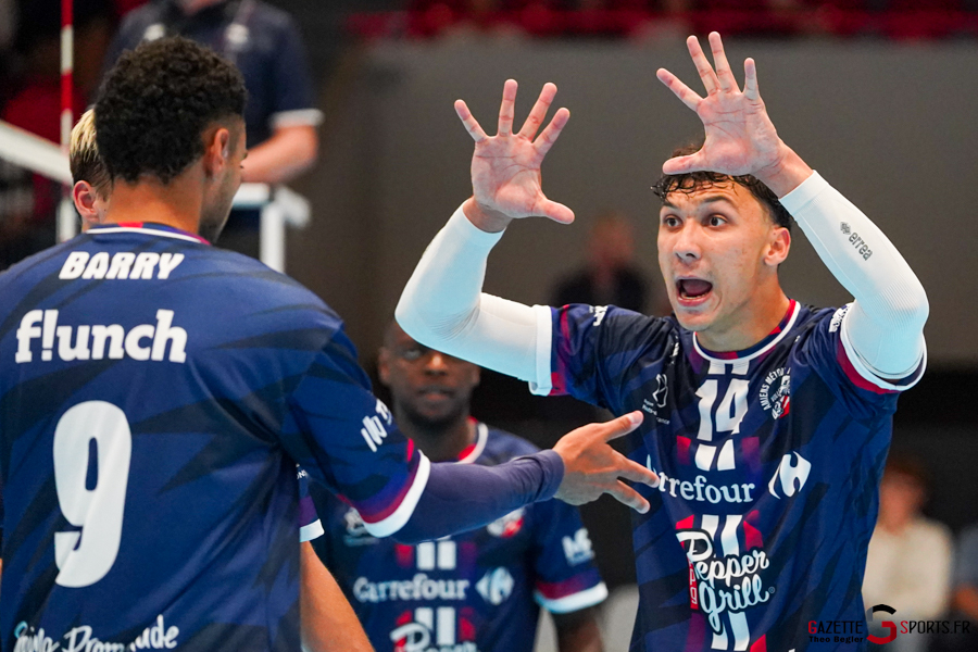 volley ball élite j1 amvb amiens métropole volley ball bellaing porte du hainaut gazette sports théo bégler 019