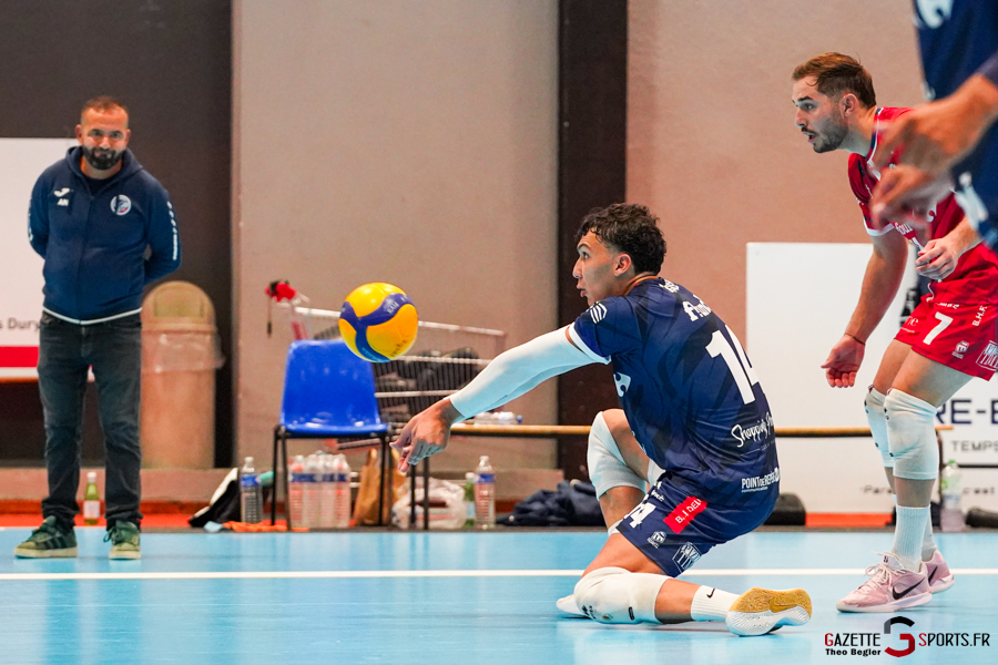 volley ball élite j1 amvb amiens métropole volley ball bellaing porte du hainaut gazette sports théo bégler 031