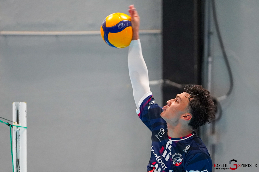 volley ball élite j1 amvb amiens métropole volley ball bellaing porte du hainaut gazette sports théo bégler 038