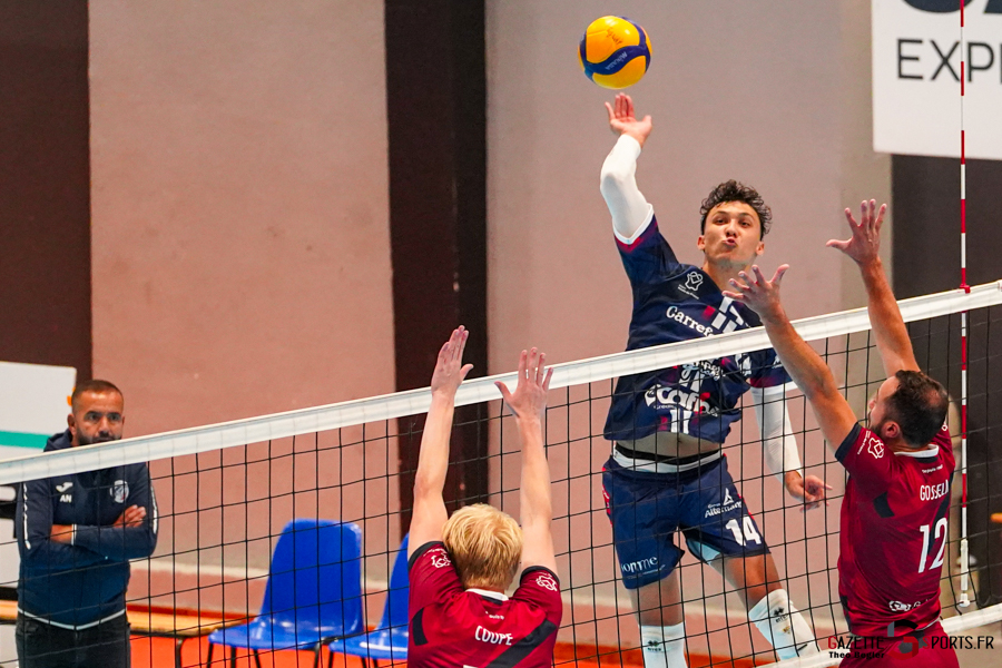 volley ball élite j1 amvb amiens métropole volley ball bellaing porte du hainaut gazette sports théo bégler 047