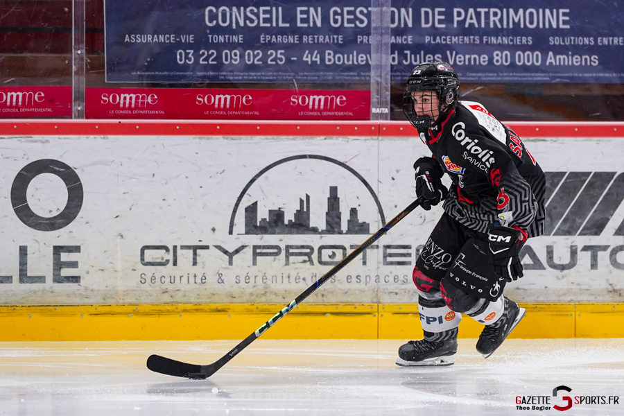 hockey sur glace u18 ligue espoir gothiques amiens drakkars caen gazette sports théo bégler 040