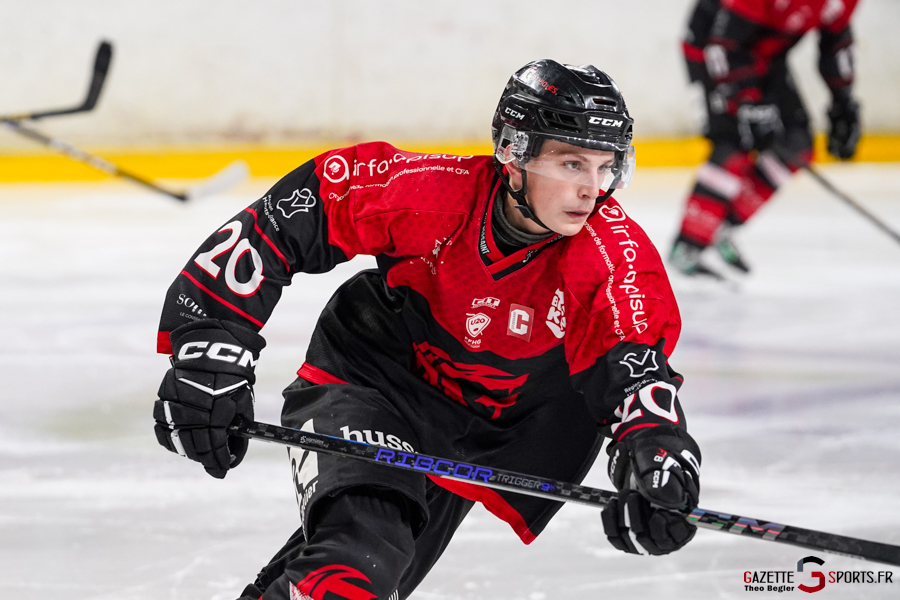 hockey sur glace u20 ligue espoir j9 gothiques amiens ours villard de lans gazette sports theo begler 087