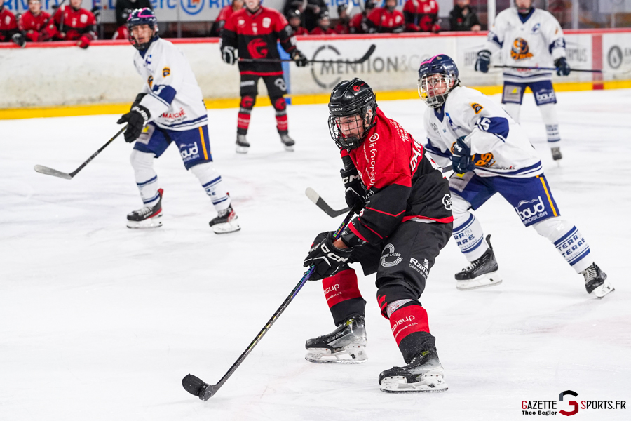 hockey sur glace u20 ligue espoir j9 gothiques amiens ours villard de lans gazette sports theo begler 092