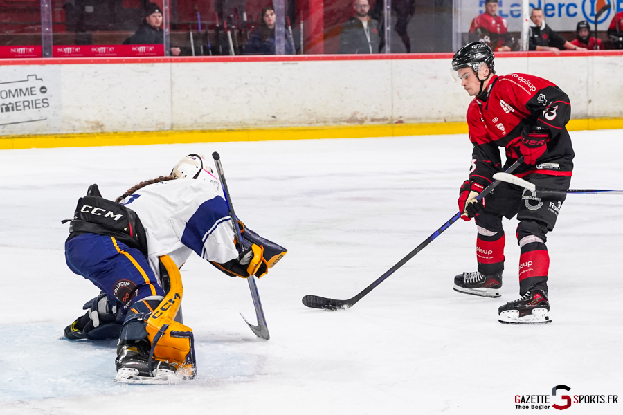 hockey sur glace u20 ligue espoir j9 gothiques amiens ours villard de lans gazette sports theo begler 099