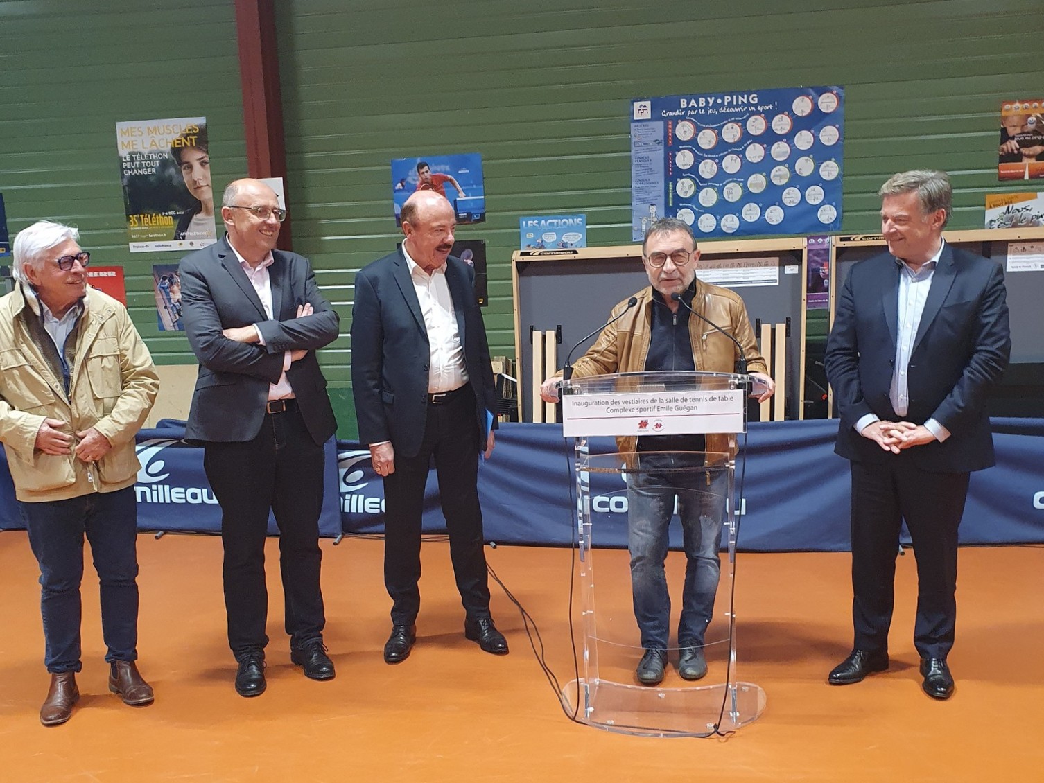 inauguration emile guegan - xavier staes