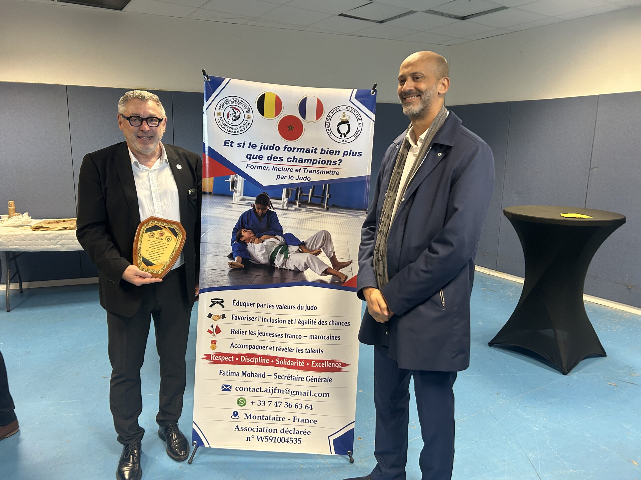 JUDO : Des liens affirmés entre le comité départemental de judo de la Somme et les délégations étrangères