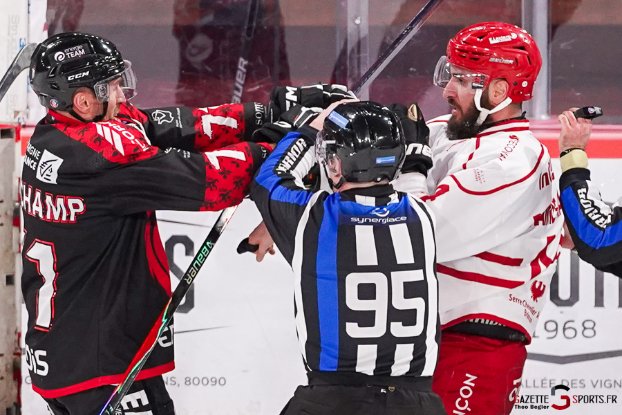 gothiques d’amiens v diables rouges de briançon ligue magnus journée 31 amiens