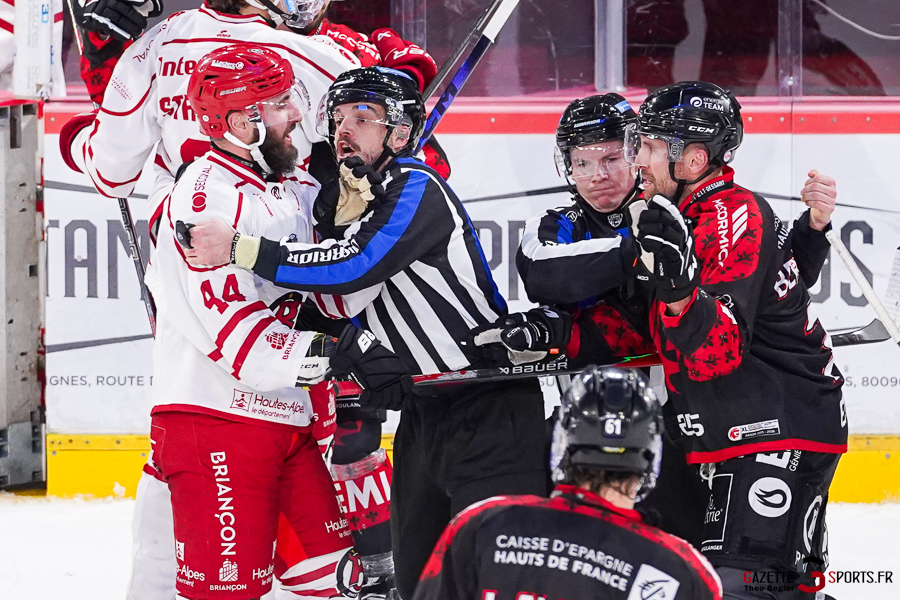 gothiques d’amiens v diables rouges de briançon ligue magnus journée 31 amiens