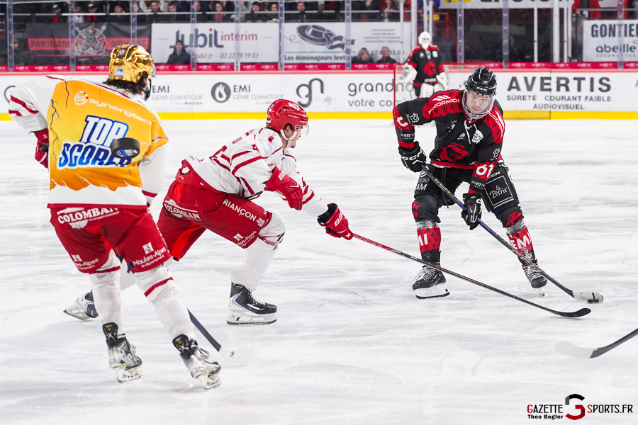 gothiques d’amiens v diables rouges de briançon ligue magnus journée 31 amiens