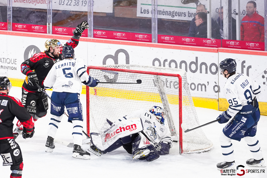 gothiques d’amiens v rapaces de gap ligue magnus journée 36 amiens