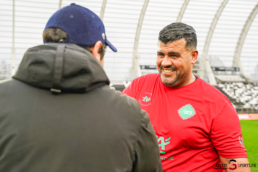 human goals match caritatif amiens