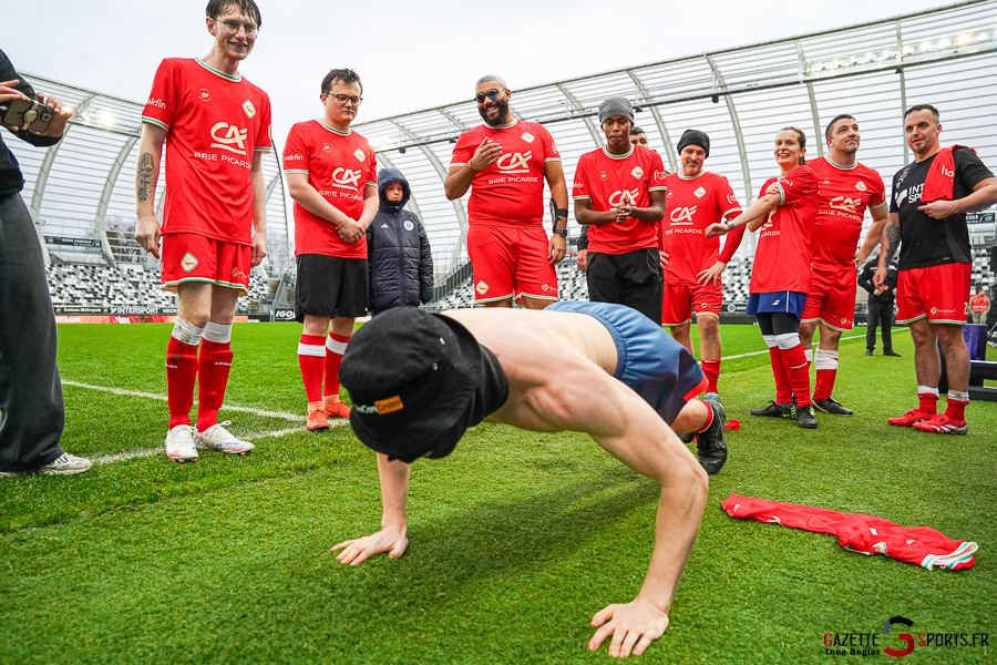 human goals match caritatif amiens