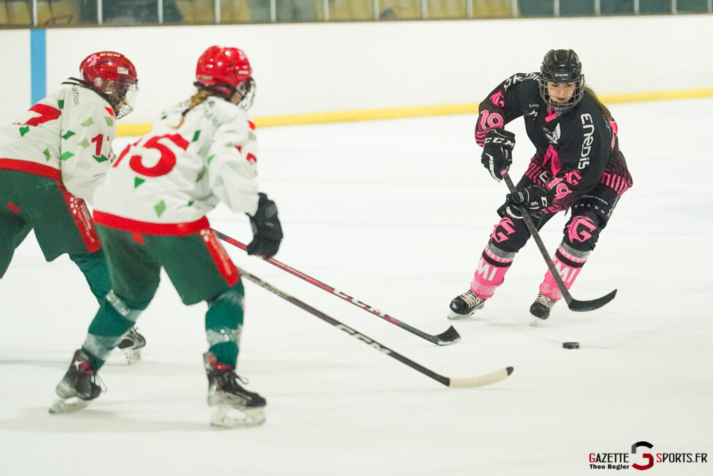 hockey sur glace coupe de france feminine quarts de finale gothiques amiens jokers cergy pontoise gazette sports theo begler 003