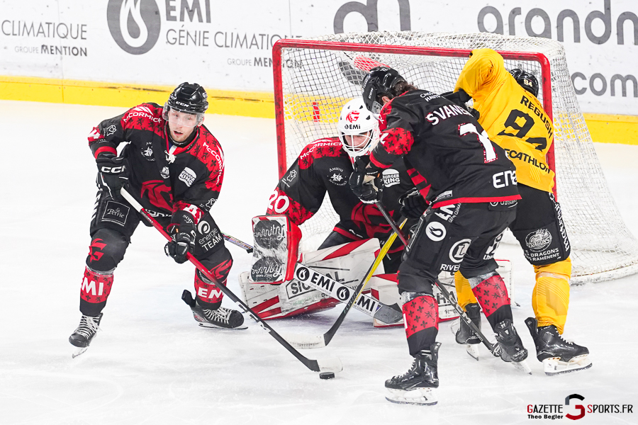 gothiques d’amiens v dragons de rouen ligue magnus journée 40 amiens