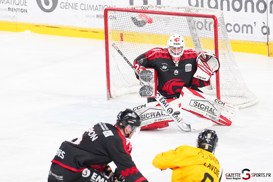 gothiques d’amiens v dragons de rouen ligue magnus journée 40 amiens