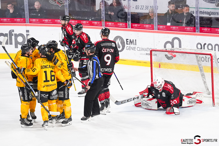 gothiques d’amiens v dragons de rouen ligue magnus journée 40 amiens