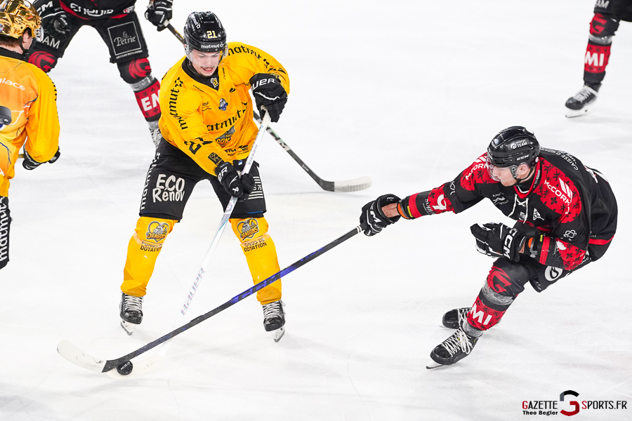 gothiques d’amiens v dragons de rouen ligue magnus journée 40 amiens