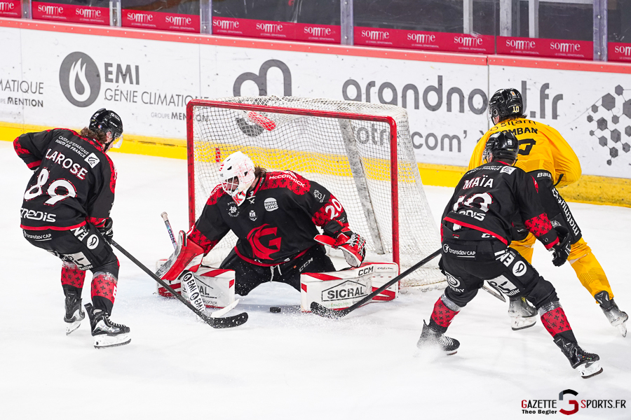 gothiques d’amiens v dragons de rouen ligue magnus journée 40 amiens