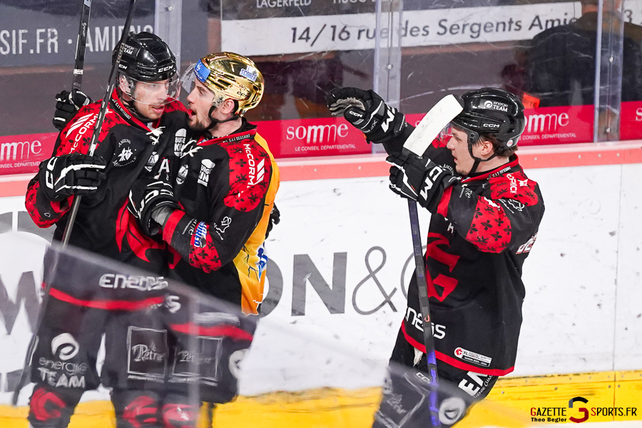 gothiques d’amiens v dragons de rouen ligue magnus journée 40 amiens
