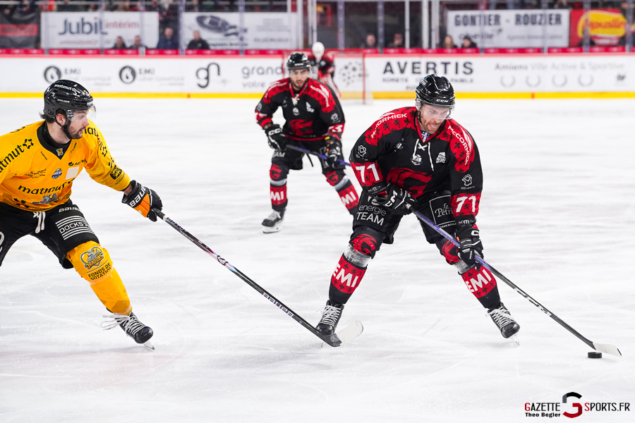 gothiques d’amiens v dragons de rouen ligue magnus journée 40 amiens
