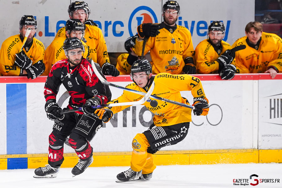 gothiques d’amiens v dragons de rouen ligue magnus journée 40 amiens