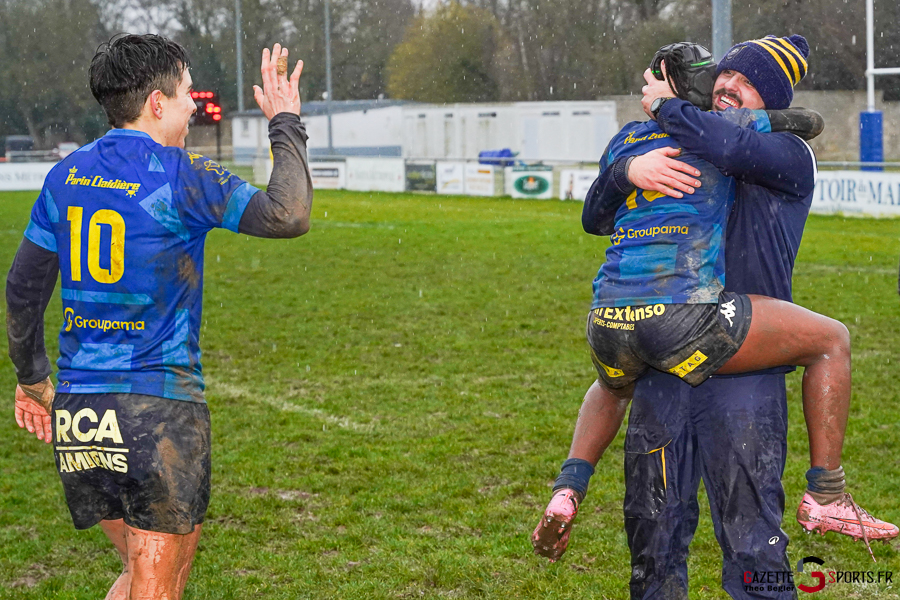 licornes du rc amiénois v csm gennevillois fédérale 2 1/8 de finale match retour amiens