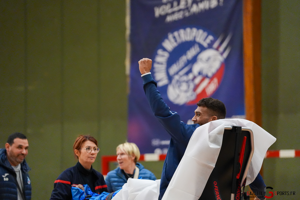 volleyball amiens belaing coupe de france 1 8 gazette sport alexis cazeel 16