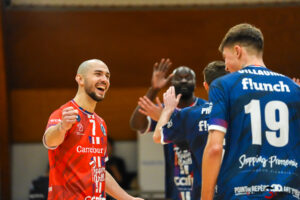 volleyball amiens belaing coupe de france 1 8 gazette sport alexis cazeel 18