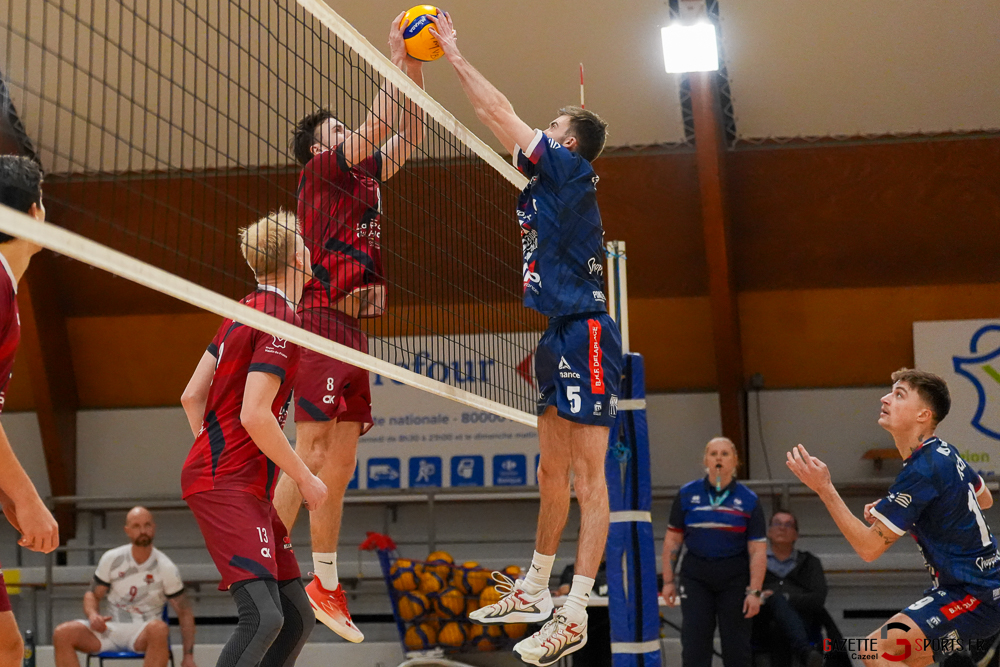 volleyball amiens belaing coupe de france 1 8 gazette sport alexis cazeel 3