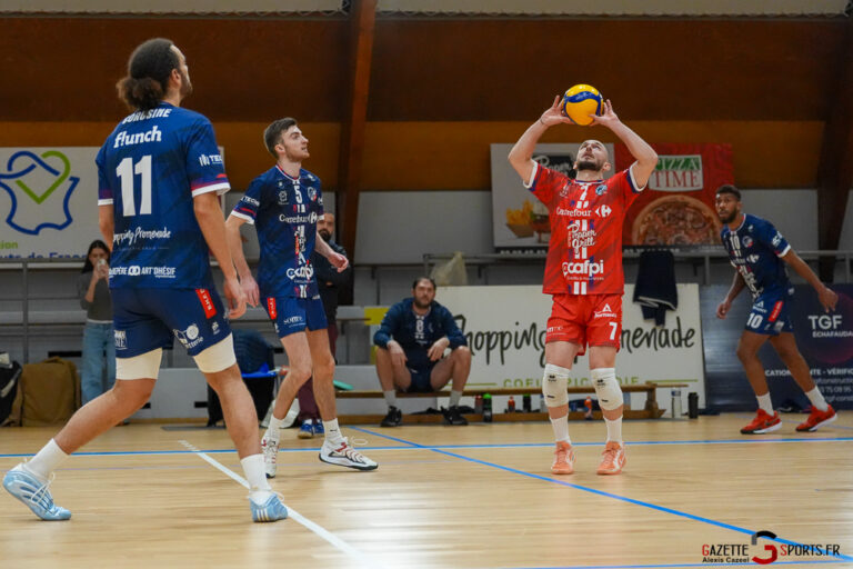 volleyball amiens belaing coupe de france 1 8 gazette sport alexis cazeel 6