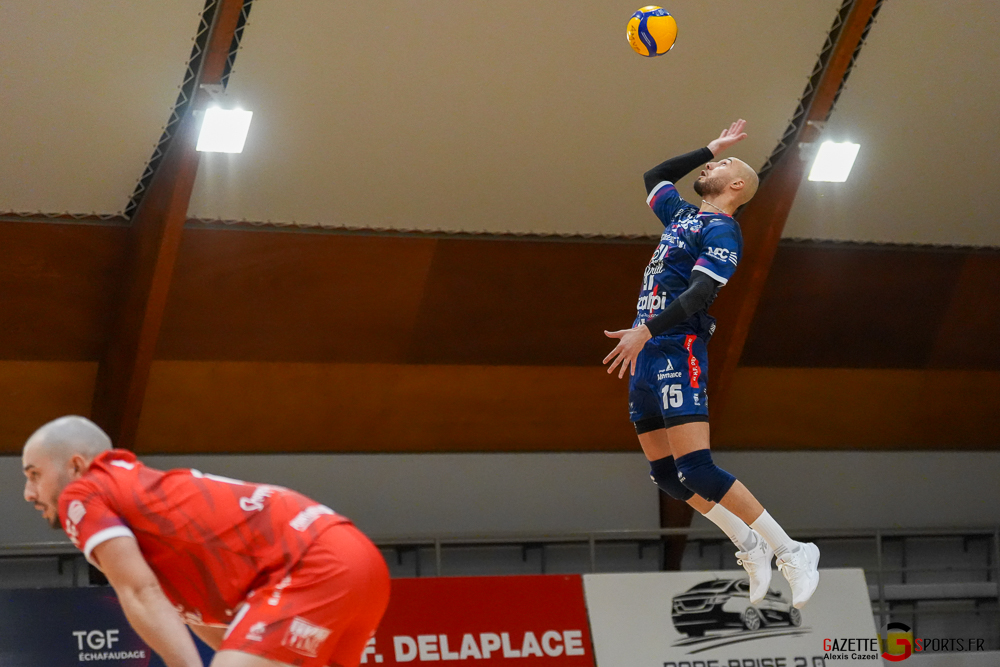 volleyball amiens belaing coupe de france 1 8 gazette sport alexis cazeel 